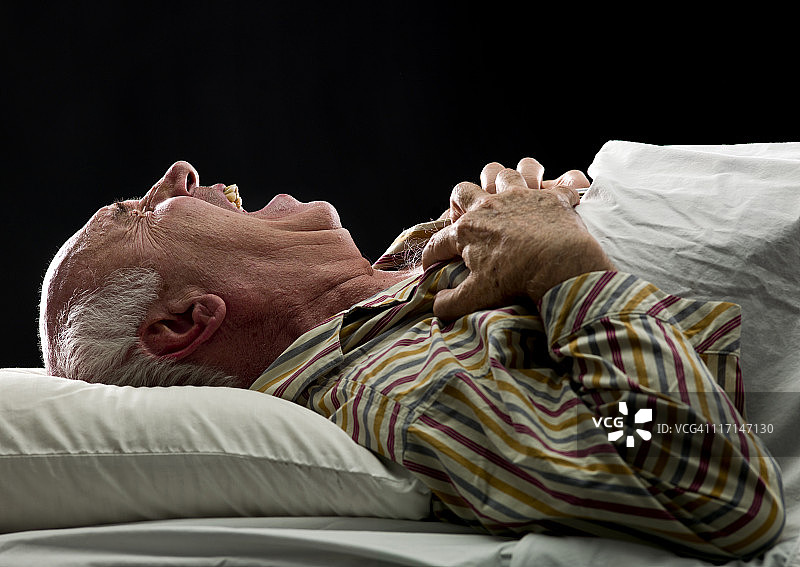 夜晚的痛苦图片素材