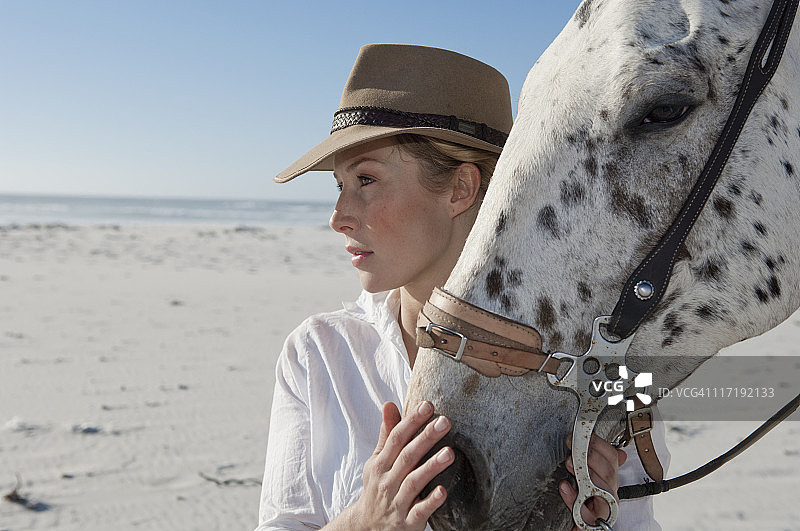 马和骑手图片素材