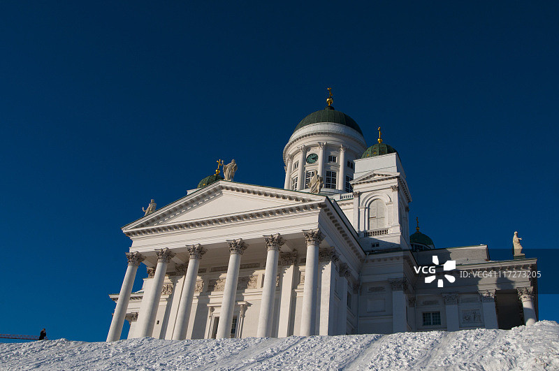 赫尔辛基路德大教堂图片素材