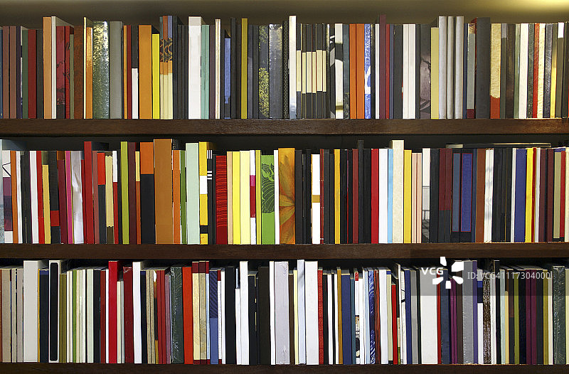 书架上的新书图片素材