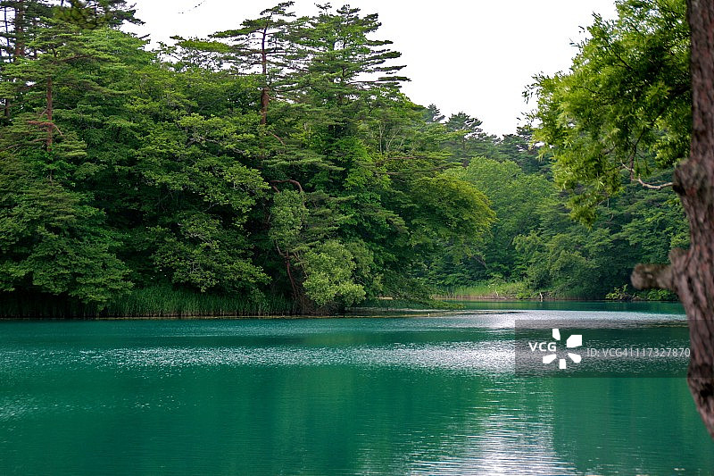 五彩池图片素材