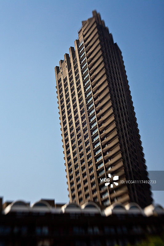 伦敦巴比肯塔楼图片素材