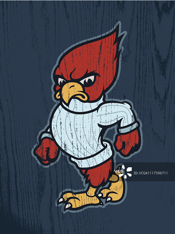 卡尔红雀图片素材