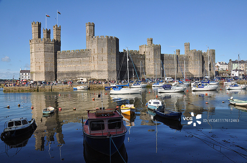 卡那封城堡图片素材