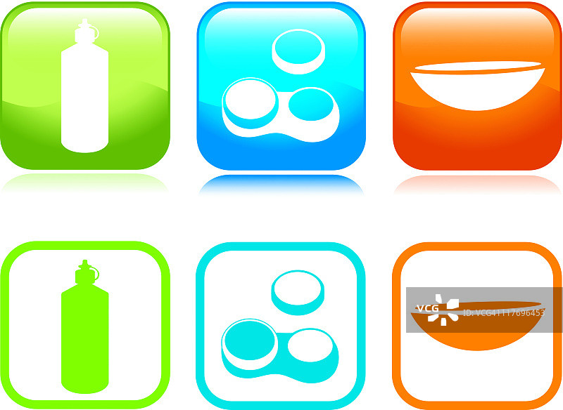 隐形眼镜图标图片素材