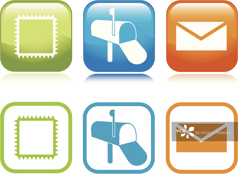 邮件图标图片素材