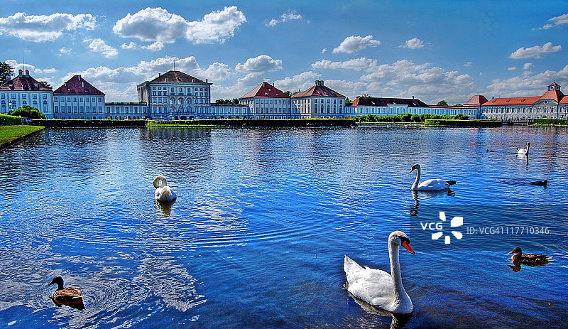 宁芬堡宫图片素材