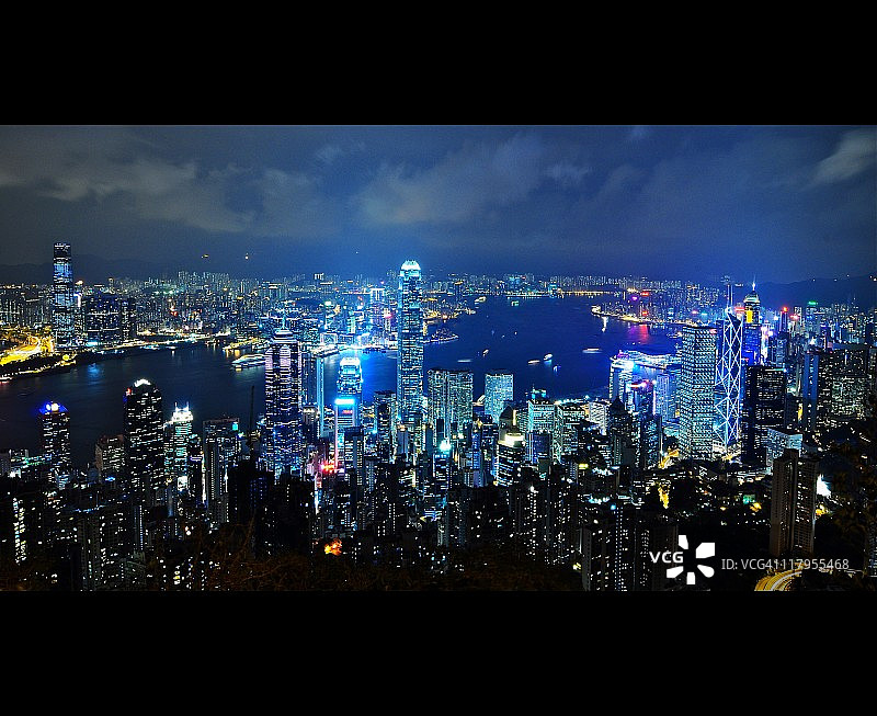 香港太平山图片素材