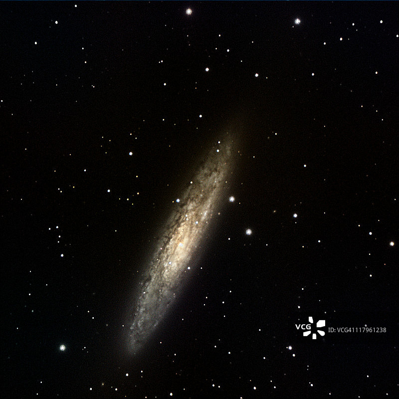 NGC 253，玉夫座星系图片素材