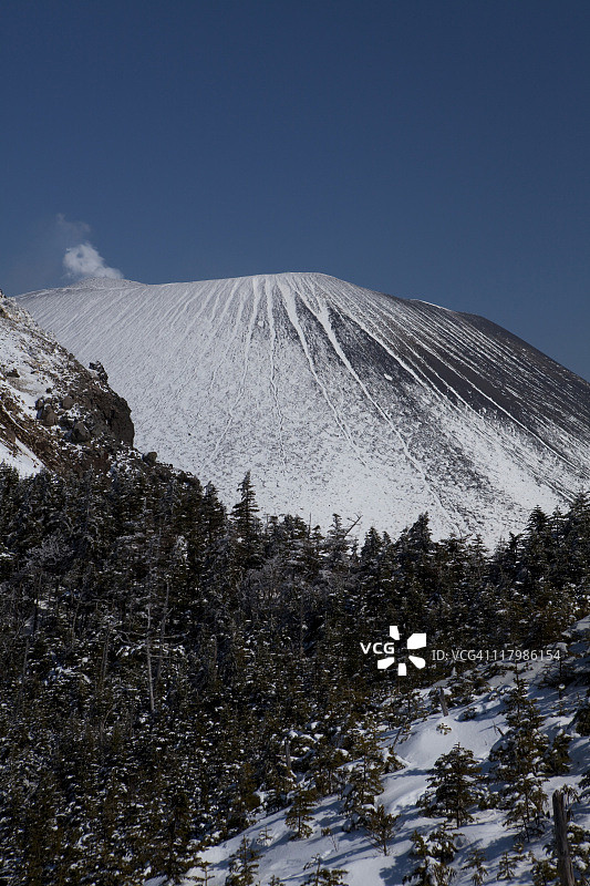浅间山图片素材