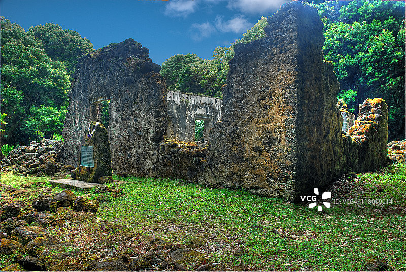 卡尼亚卡普普遗址图片素材
