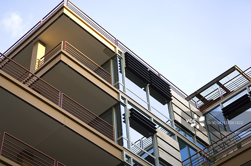 现代豪华公寓和住宅图片素材