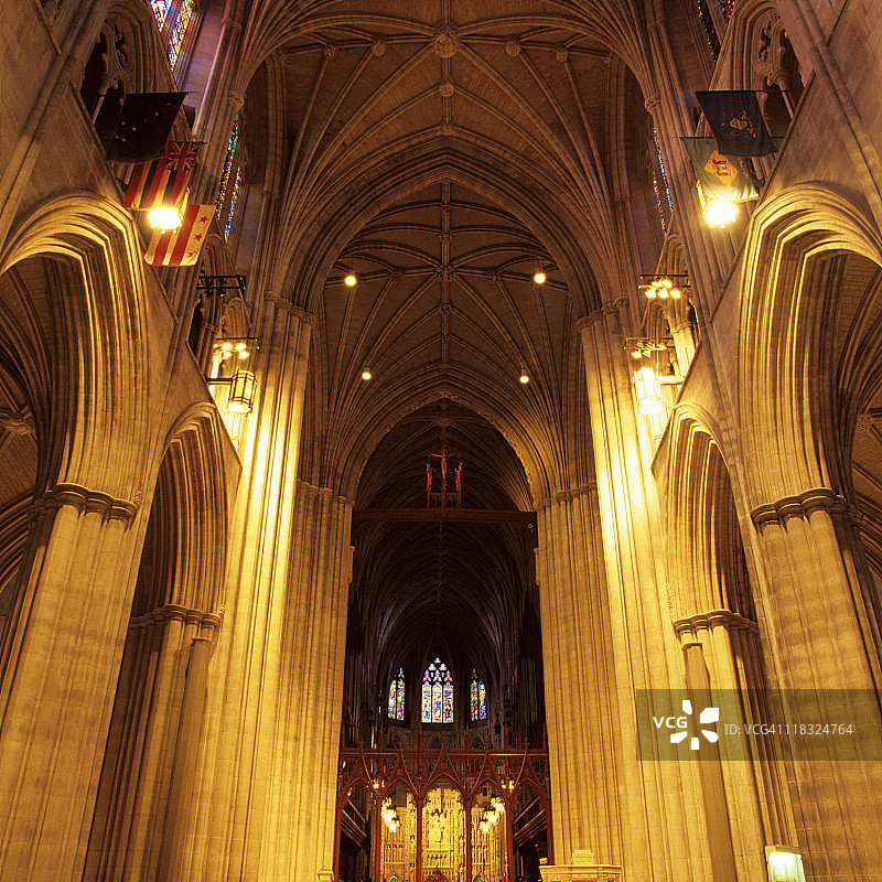 美国华盛顿哥伦比亚特区国家大教堂图片素材