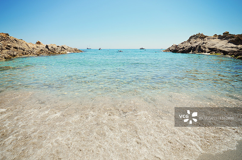 地中海海滩图片素材