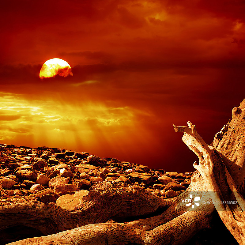 全球变暖图片素材