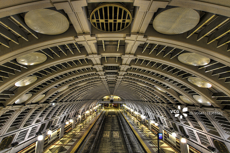 华盛顿州西雅图的先锋广场车站图片素材