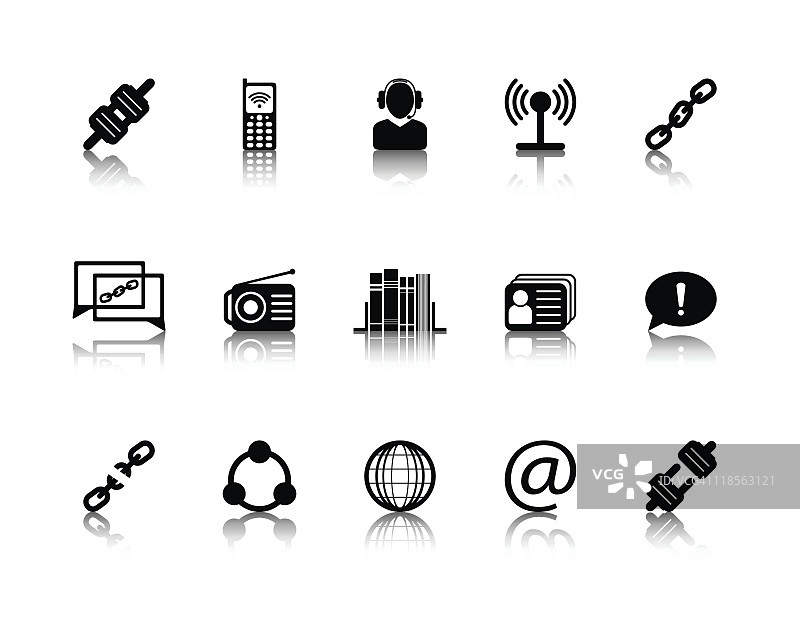 沟通的图标图片素材