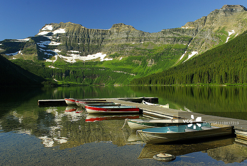 卡梅伦湖图片素材