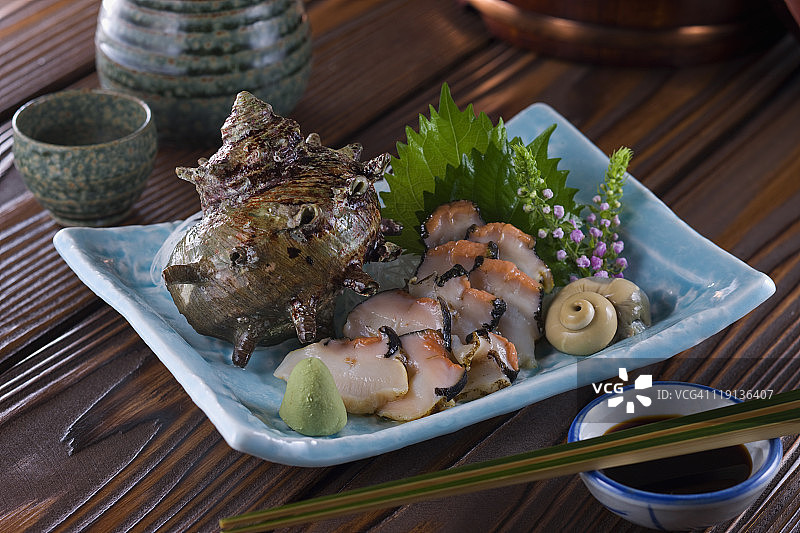 海螺刺身图片素材