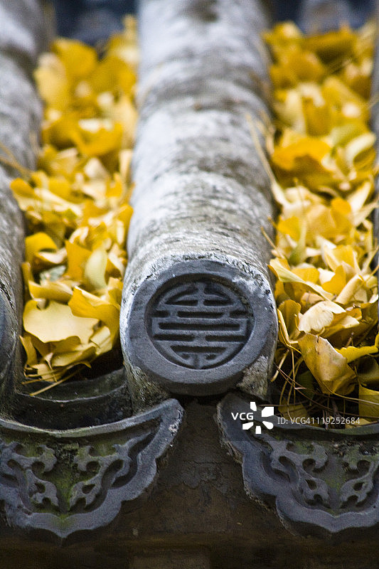 北京碧云寺秋色图片素材