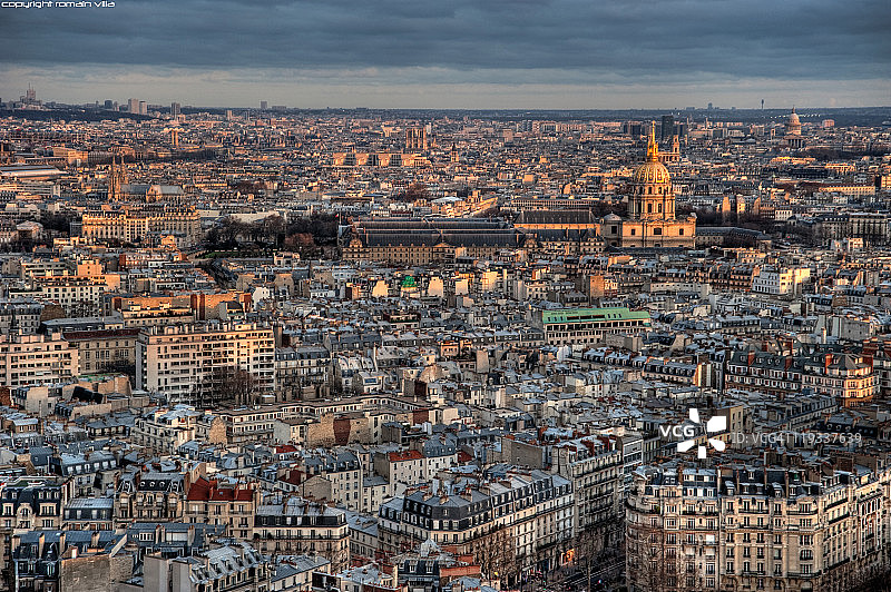 荣军院穹顶图片素材