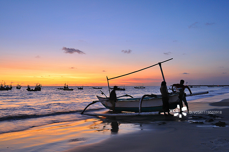 金巴兰海滩图片素材