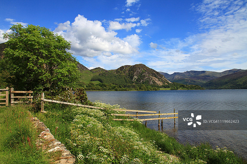 夏季恩纳代尔湖图片素材