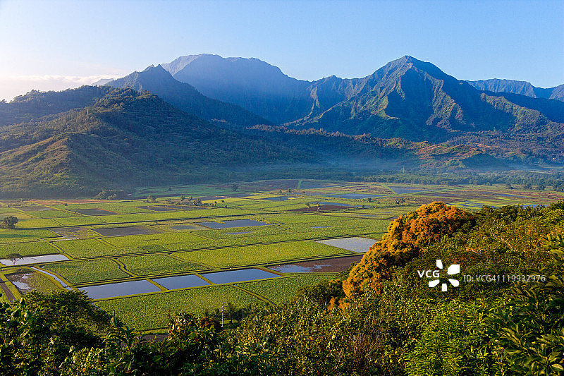 哈纳雷山谷图片素材