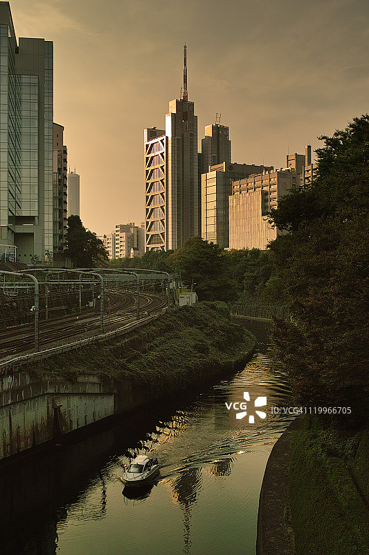 从御茶水桥看到的景色图片素材