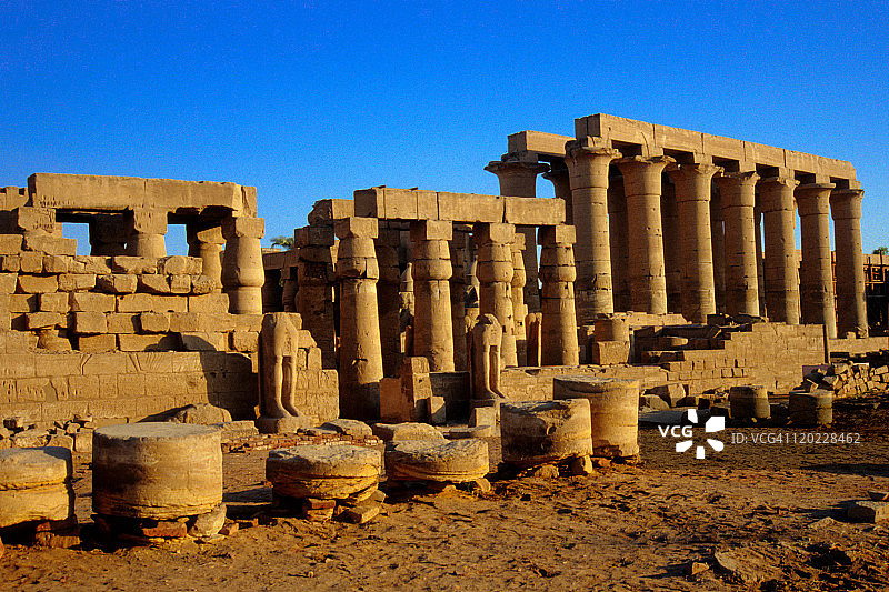 卢克索（底比斯）阿蒙神庙图片素材