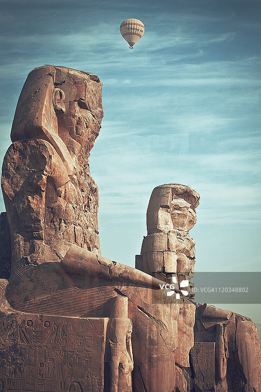 门农巨像图片素材