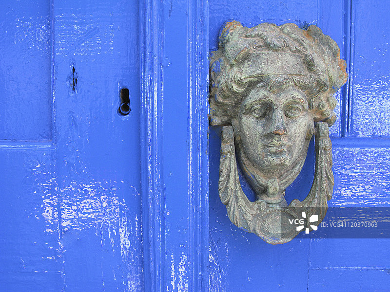 克里特岛卢特罗的门环图片素材