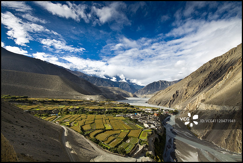 小村庄图片素材