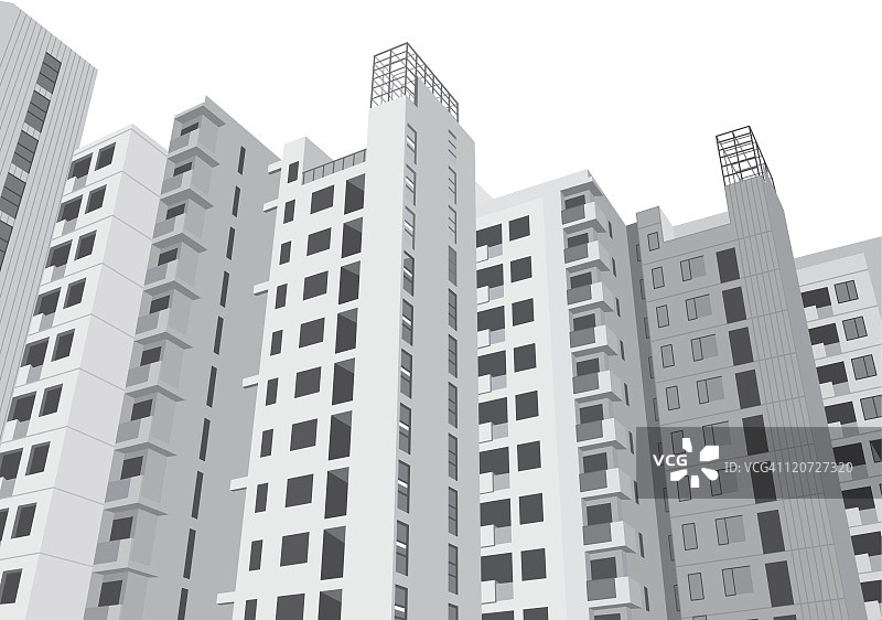 新建住宅图片素材