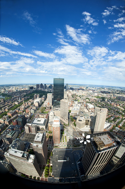 波士顿的天际线图片素材