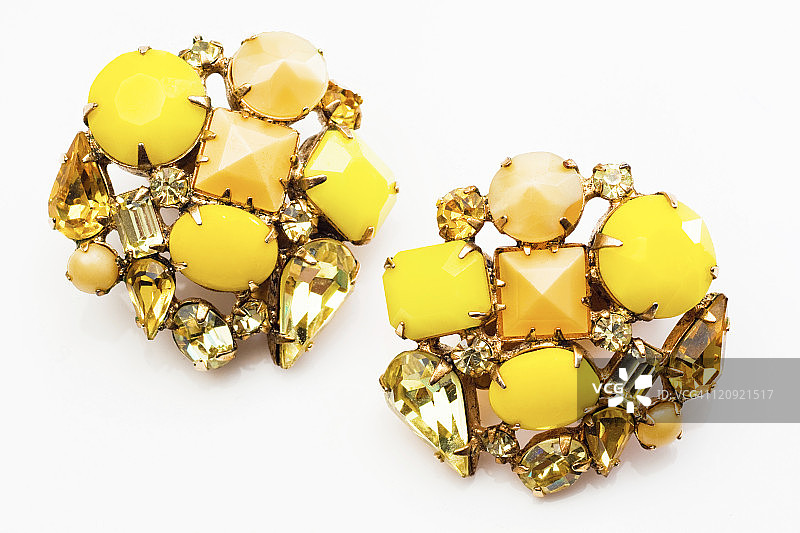 老式耳环图片素材