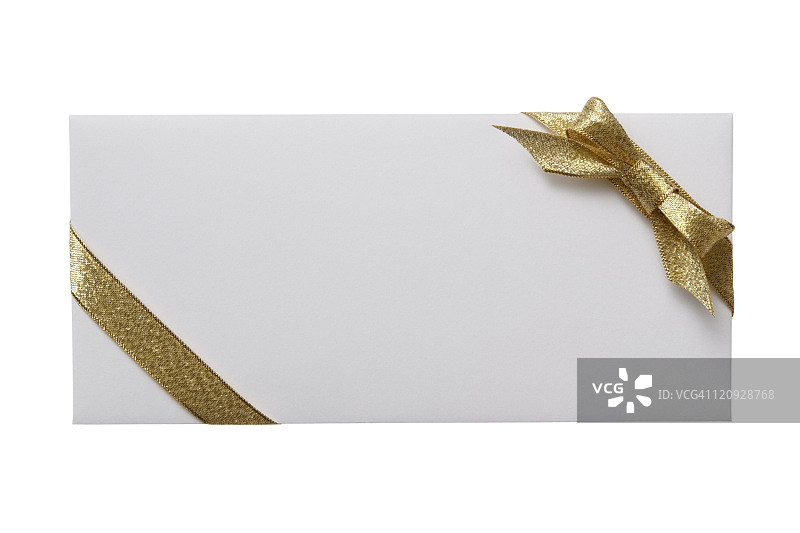 白色背景上的装饰信封图片素材