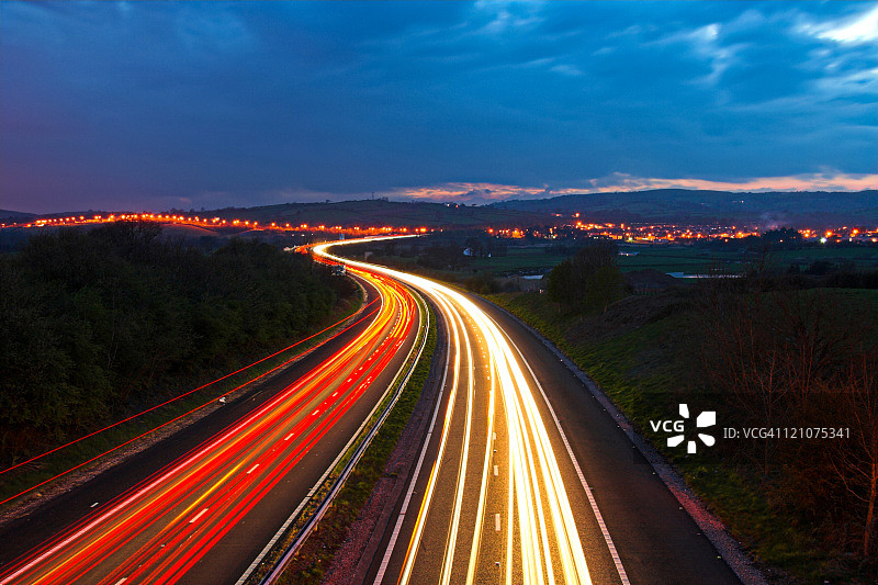 交通轨迹图片素材