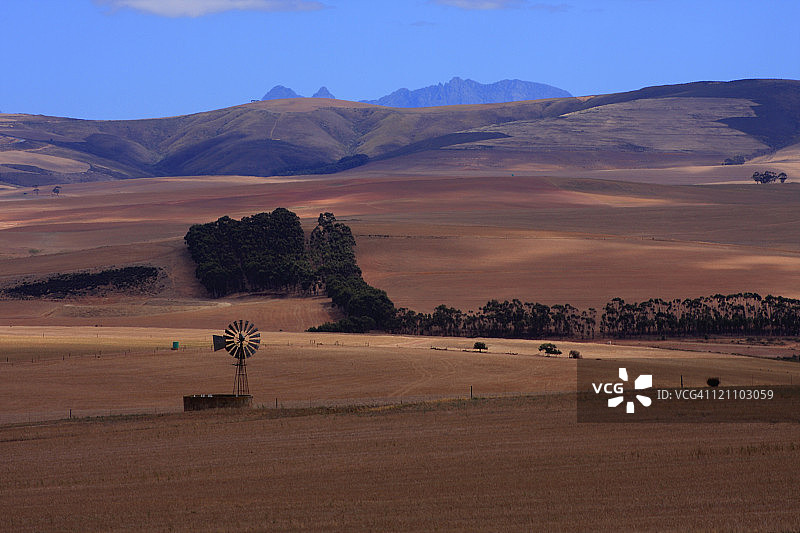 南非西开普省卡莱登区农业用地图片素材