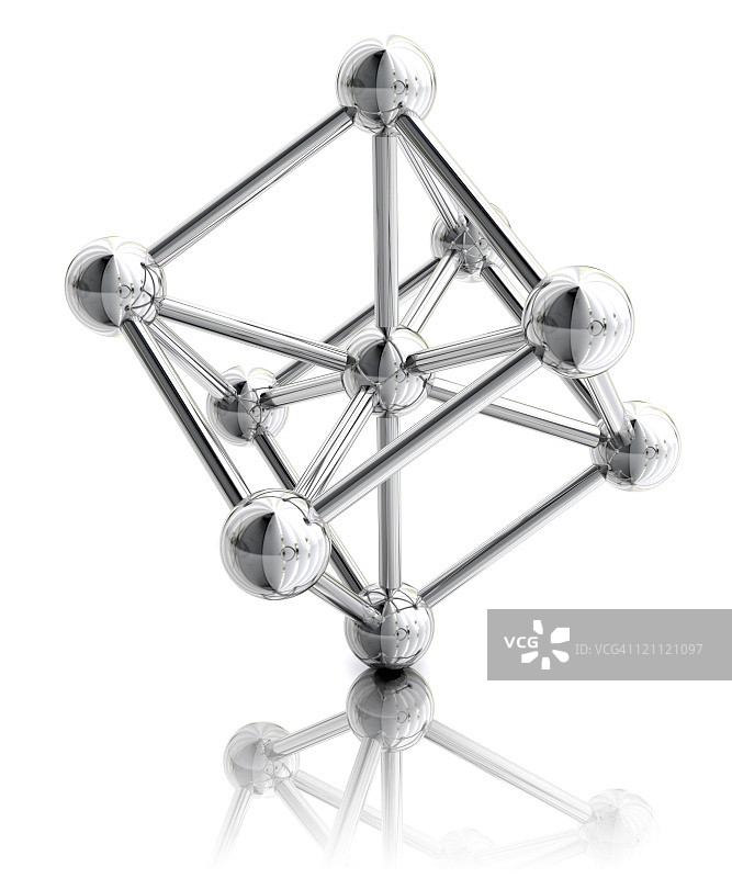 体心立方晶格图片素材