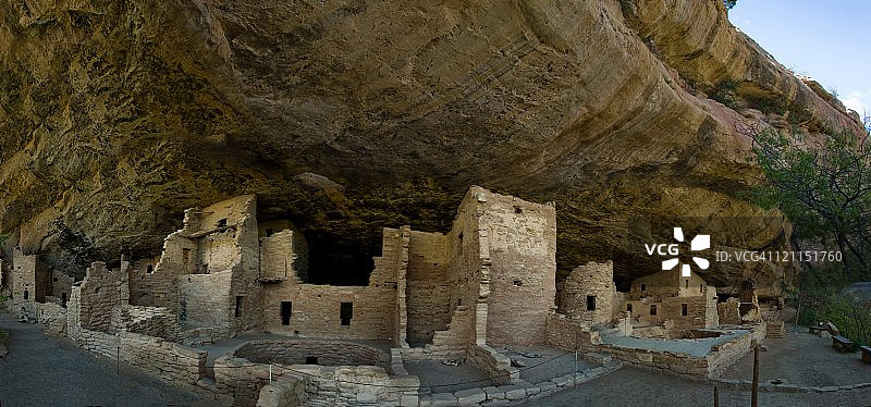 古代普韦布洛人村落图片素材