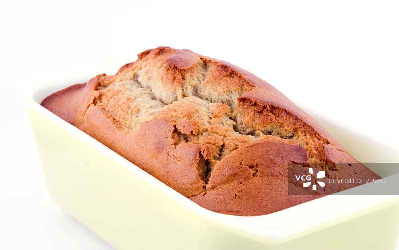 新鲜出炉的香蕉面包图片素材