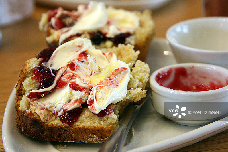 英式奶油茶图片素材