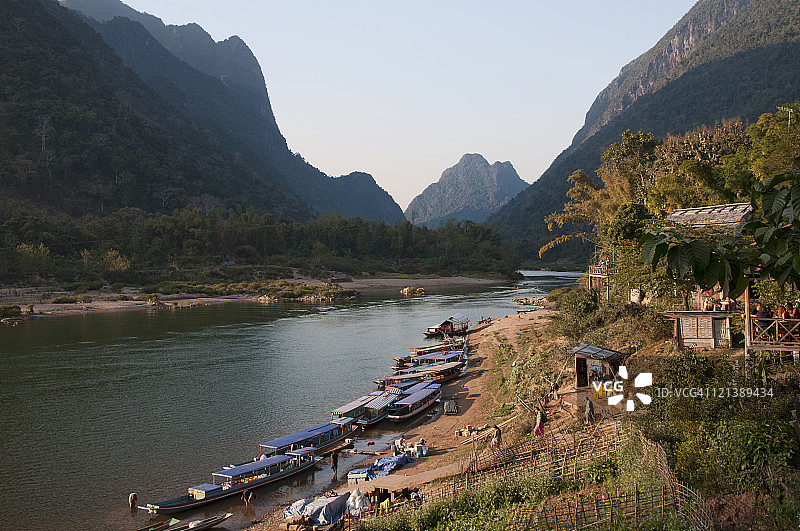 农巧渔村图片素材