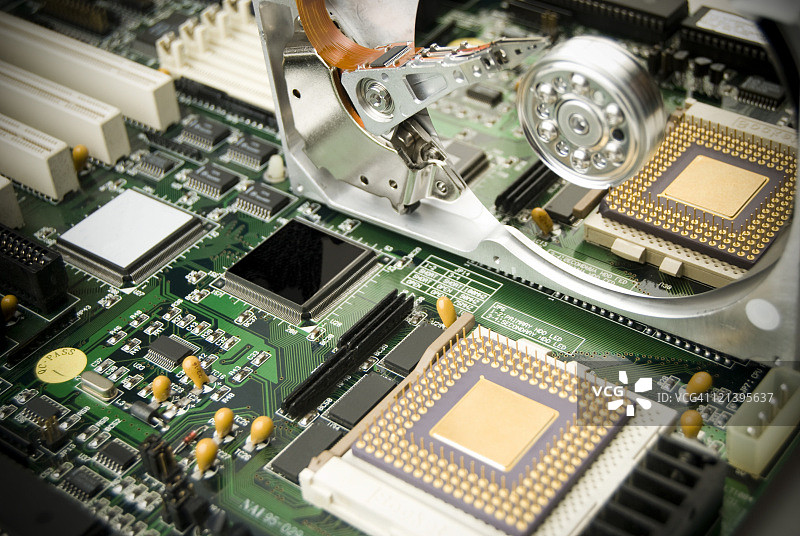 主板特写图片素材