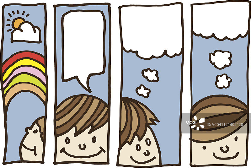 男孩脸部banner图片素材