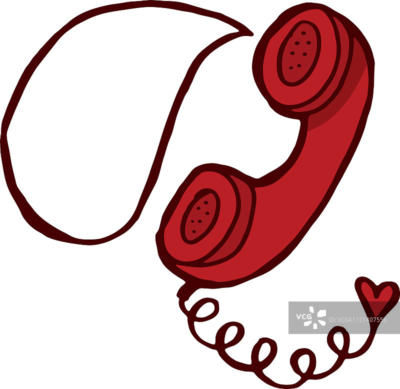 电话消息图片素材