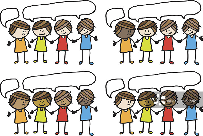 交谈和讨论的女人图片素材