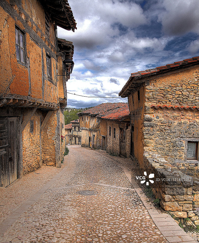 索里亚的石头房子图片素材