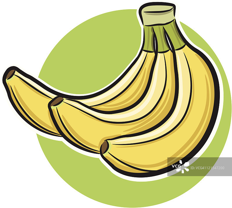 一串香蕉图片素材